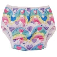 Bamboo Baby Swim Nappy - Hearts (5-18kg)